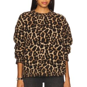 Anine Bing Leopard Sweater